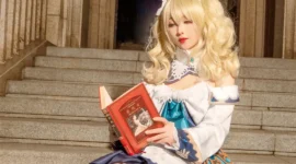 《原神》芭芭拉cosplay-绝对领域