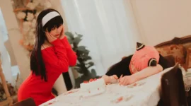 《间谍×过家家》约尔cosplay-绝对领域