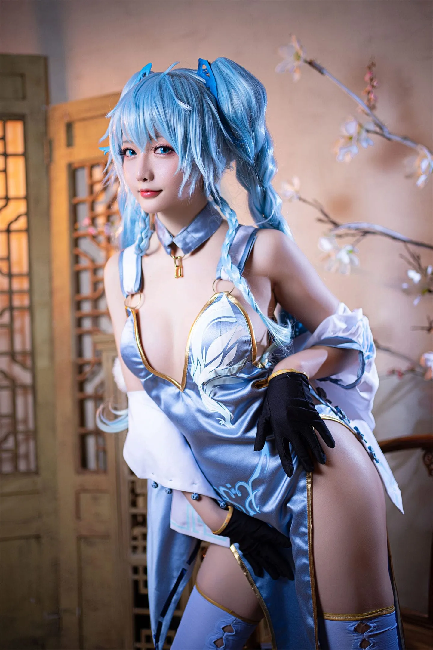 少女前线 PA15翠雀媚cosplay-绝对领域