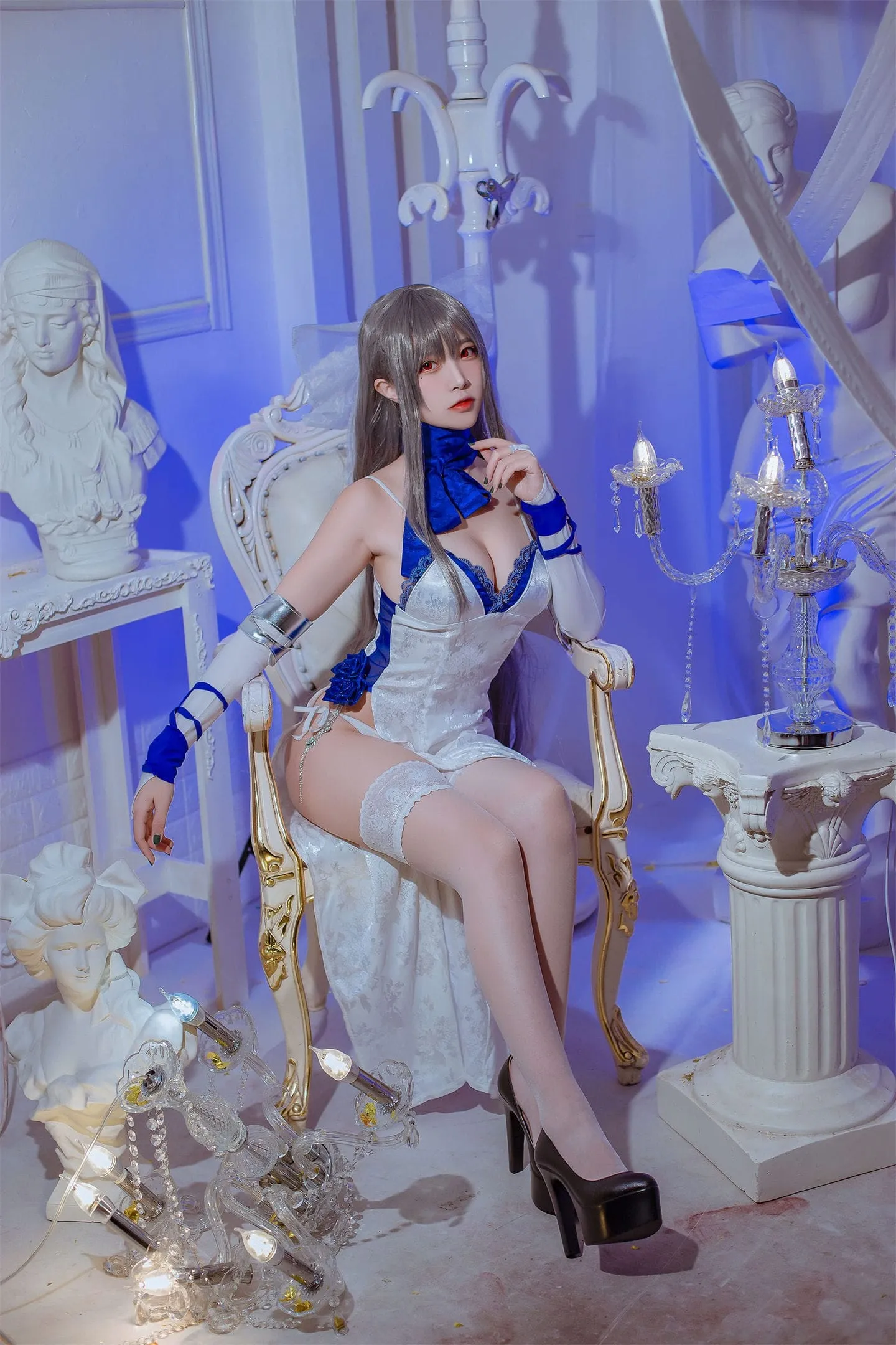 碧蓝航线 路易九世cosplay-绝对领域