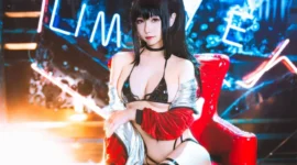 碧蓝航线 大凤赛车皮肤cosplay-绝对领域