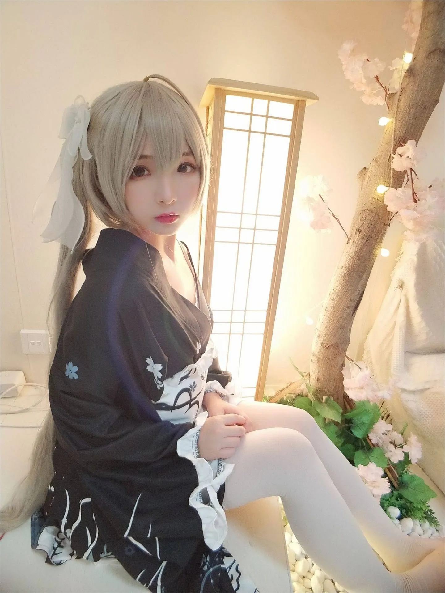 缘之空 穹妹和服cos-绝对领域