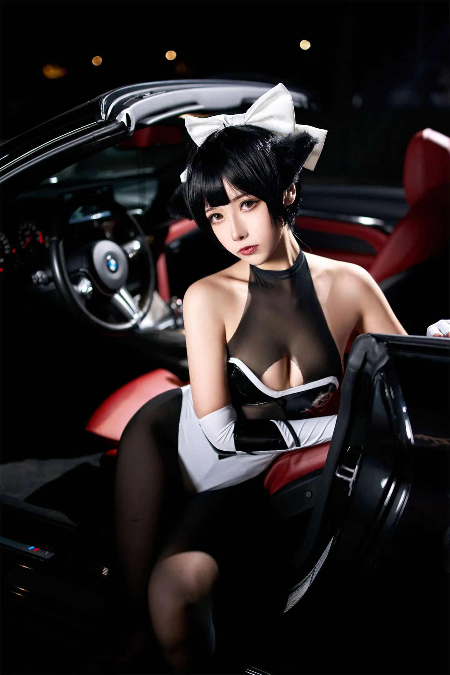 碧蓝航线 高雄赛车女郎cosplay-绝对领域