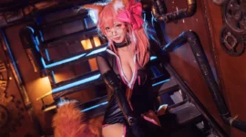 FGO 玉藻前胶衣cosplay-绝对领域