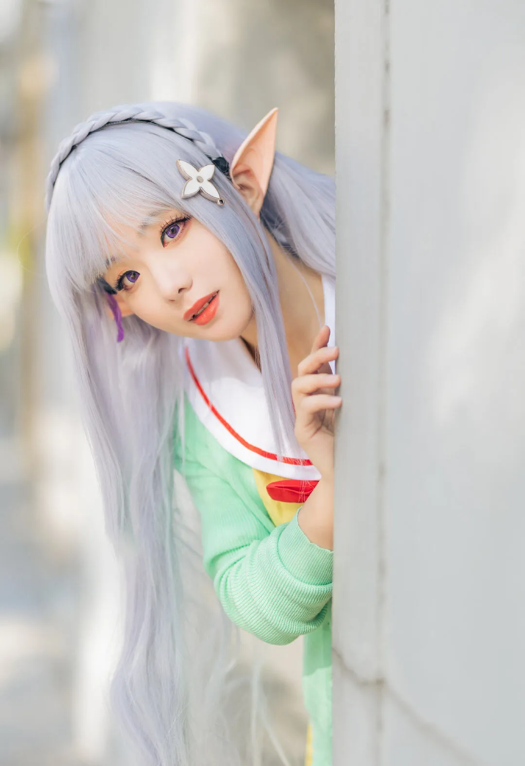 《re:从零开始的异世界生活》艾米莉亚cosplay-1