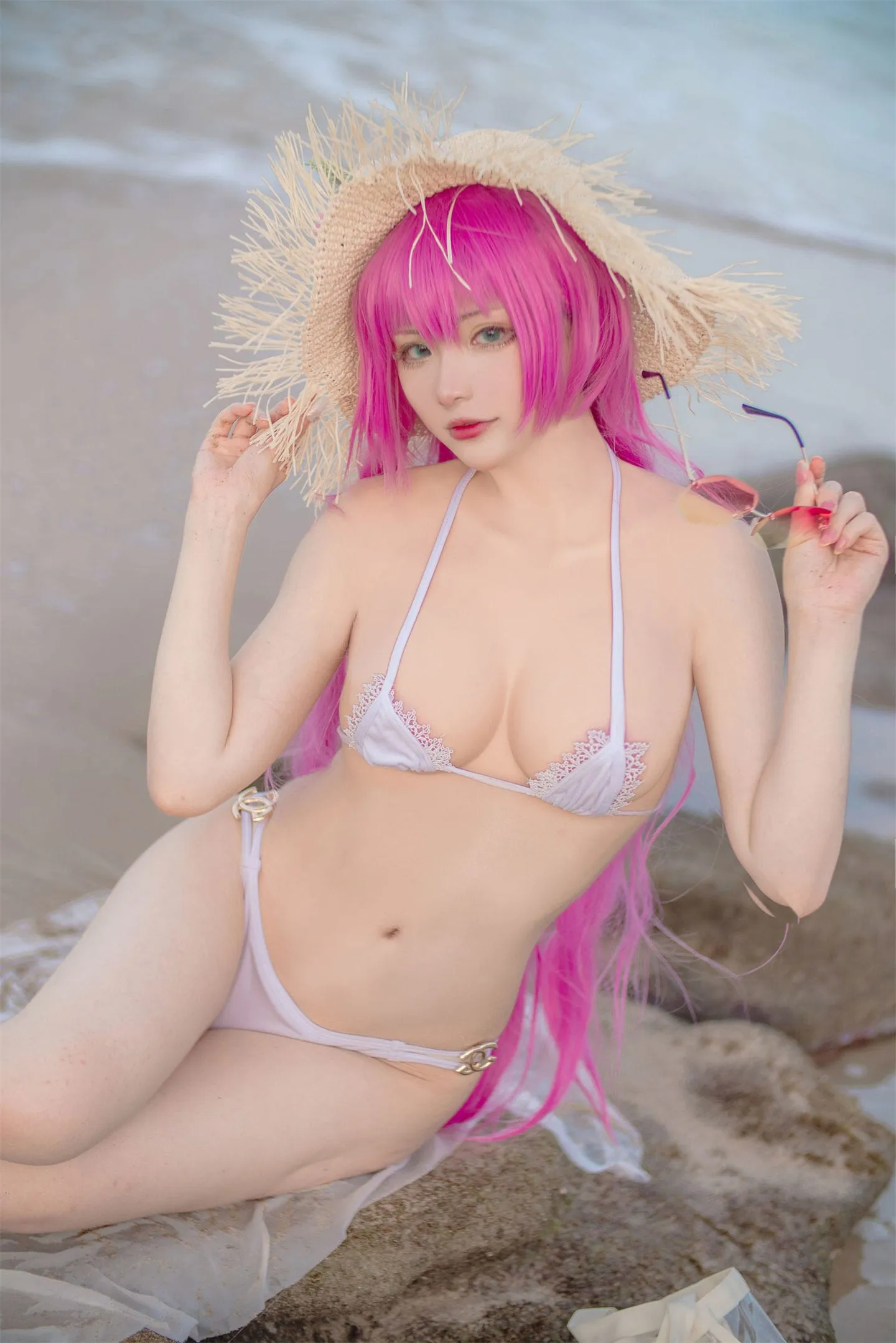 碧蓝航线 絮库夫泳装cosplay-绝对领域