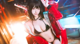 碧蓝航线 大凤赛车皮肤cosplay-绝对领域