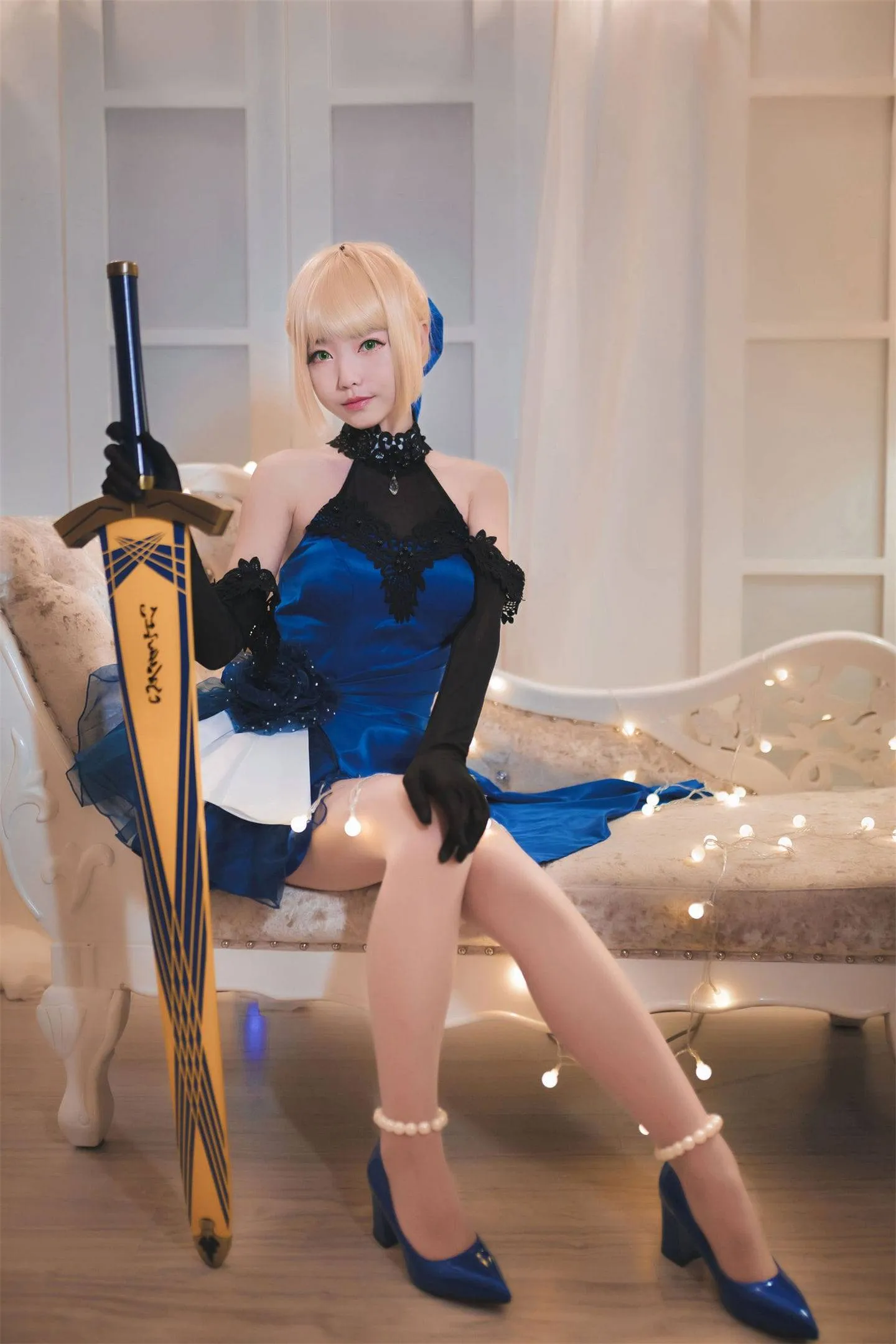 FGO 黑呆阿尔托莉雅cosplay-绝对领域