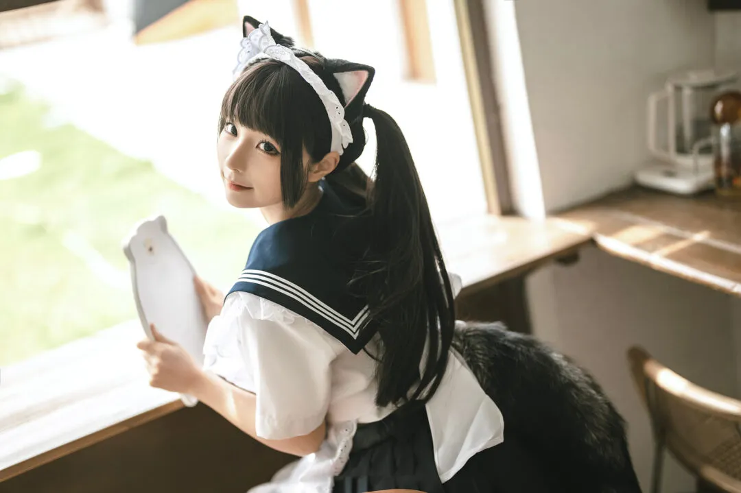 猫猫女仆写真-绝对领域