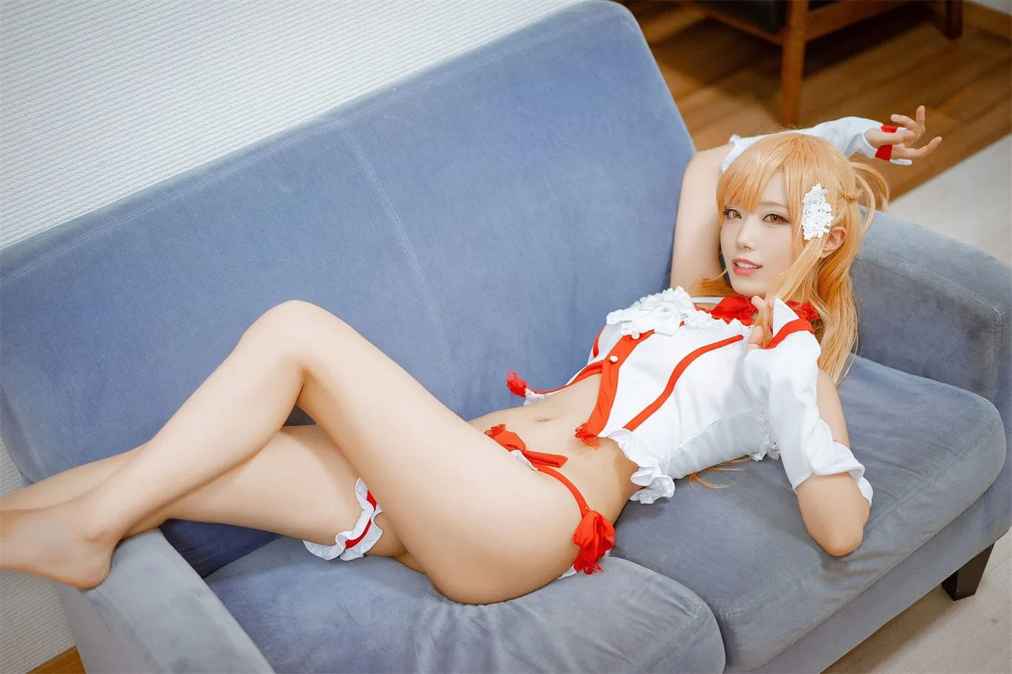 刀剑神域 亚丝娜cosplay-绝对领域