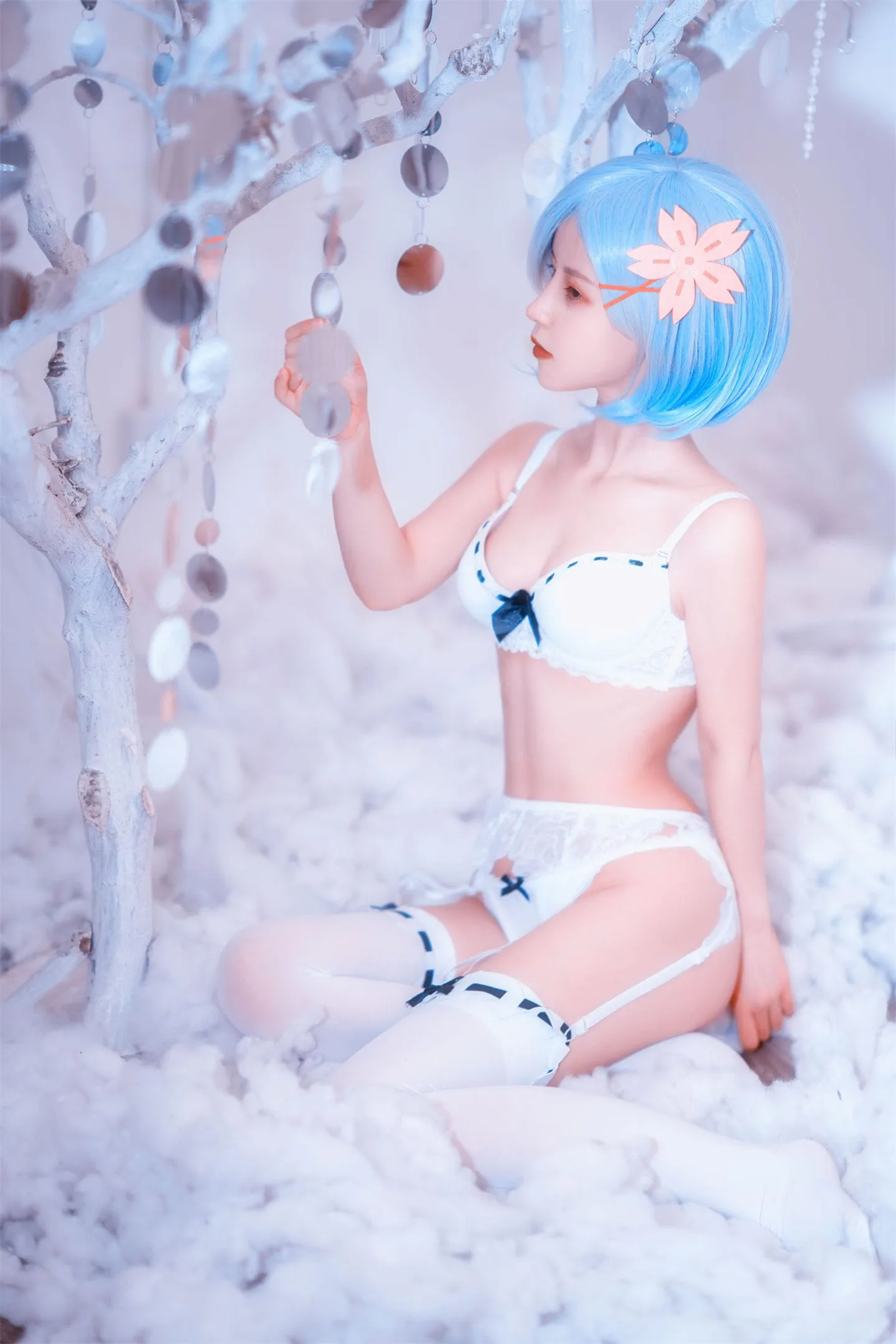 从零开始的异世界生活 蕾姆睡衣cosplay-绝对领域