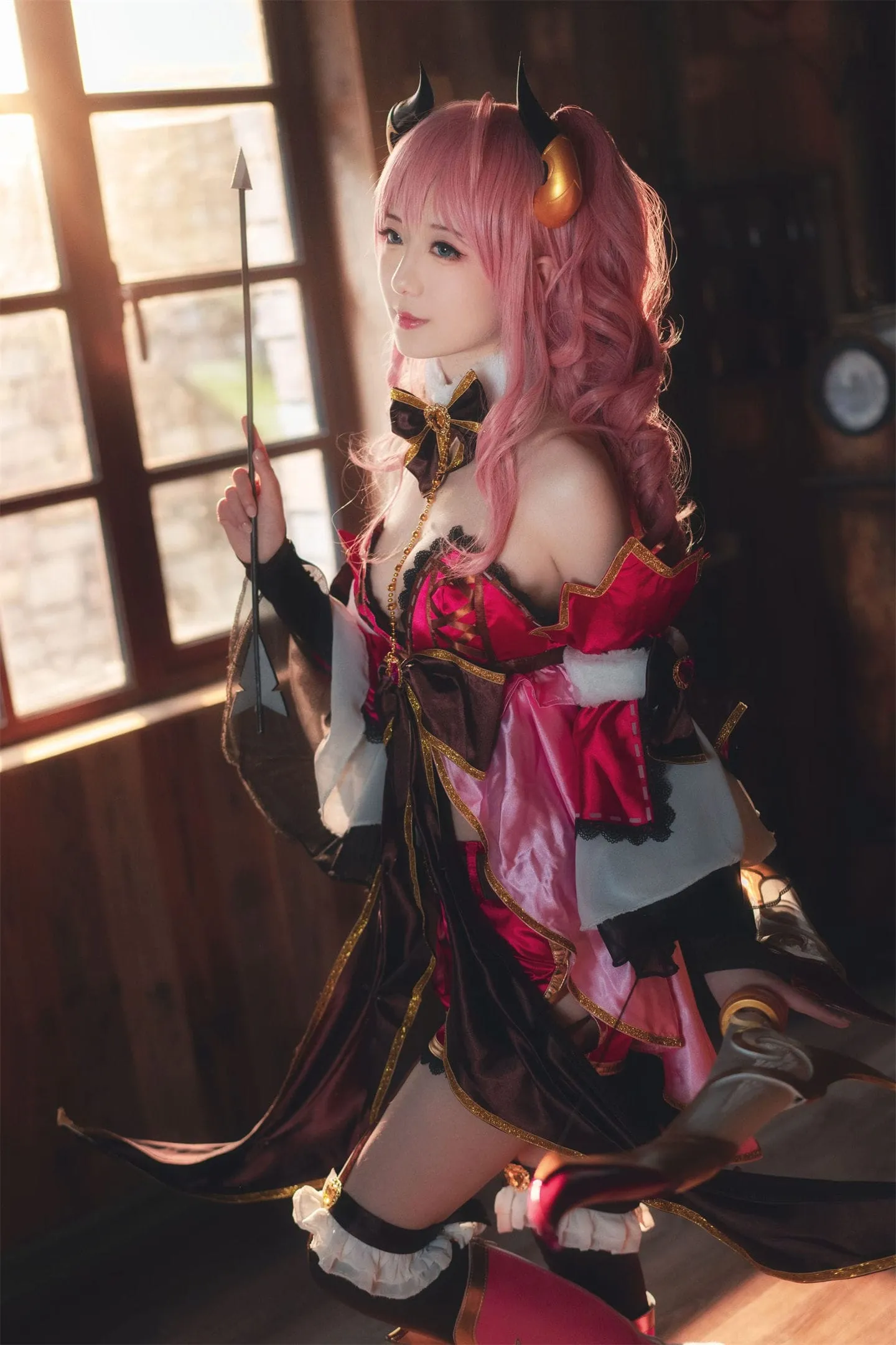 公主链接 铃奈cosplay-绝对领域