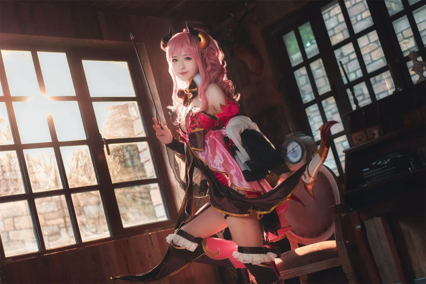 公主链接 铃奈cosplay-绝对领域