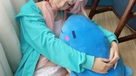 《蔚蓝档案》水星野cosplay-绝对领域
