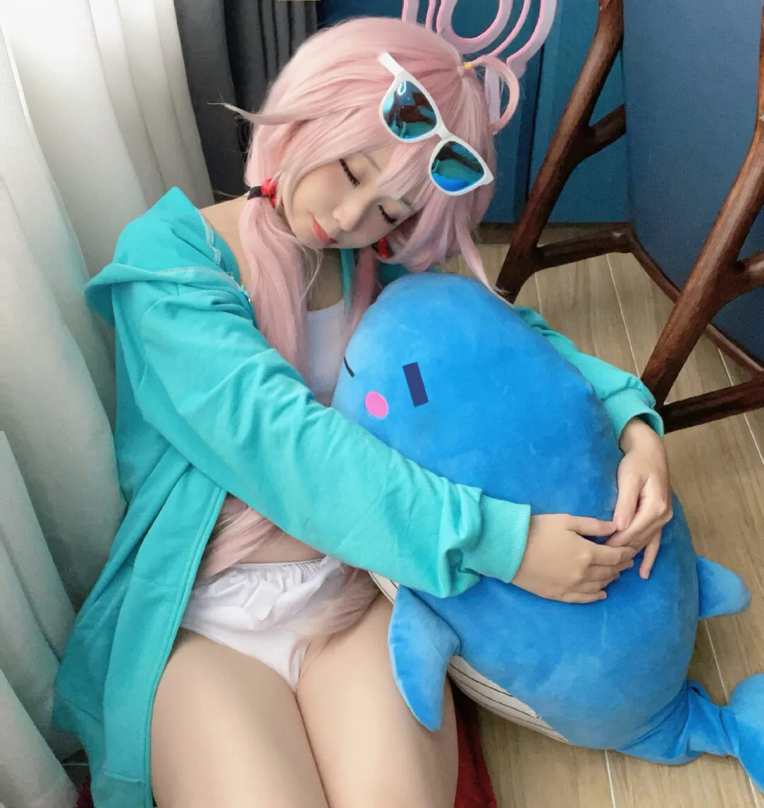 《蔚蓝档案》水星野cosplay-绝对领域