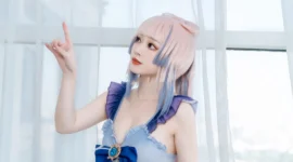 《原神》珊瑚宫心海cosplay-绝对领域