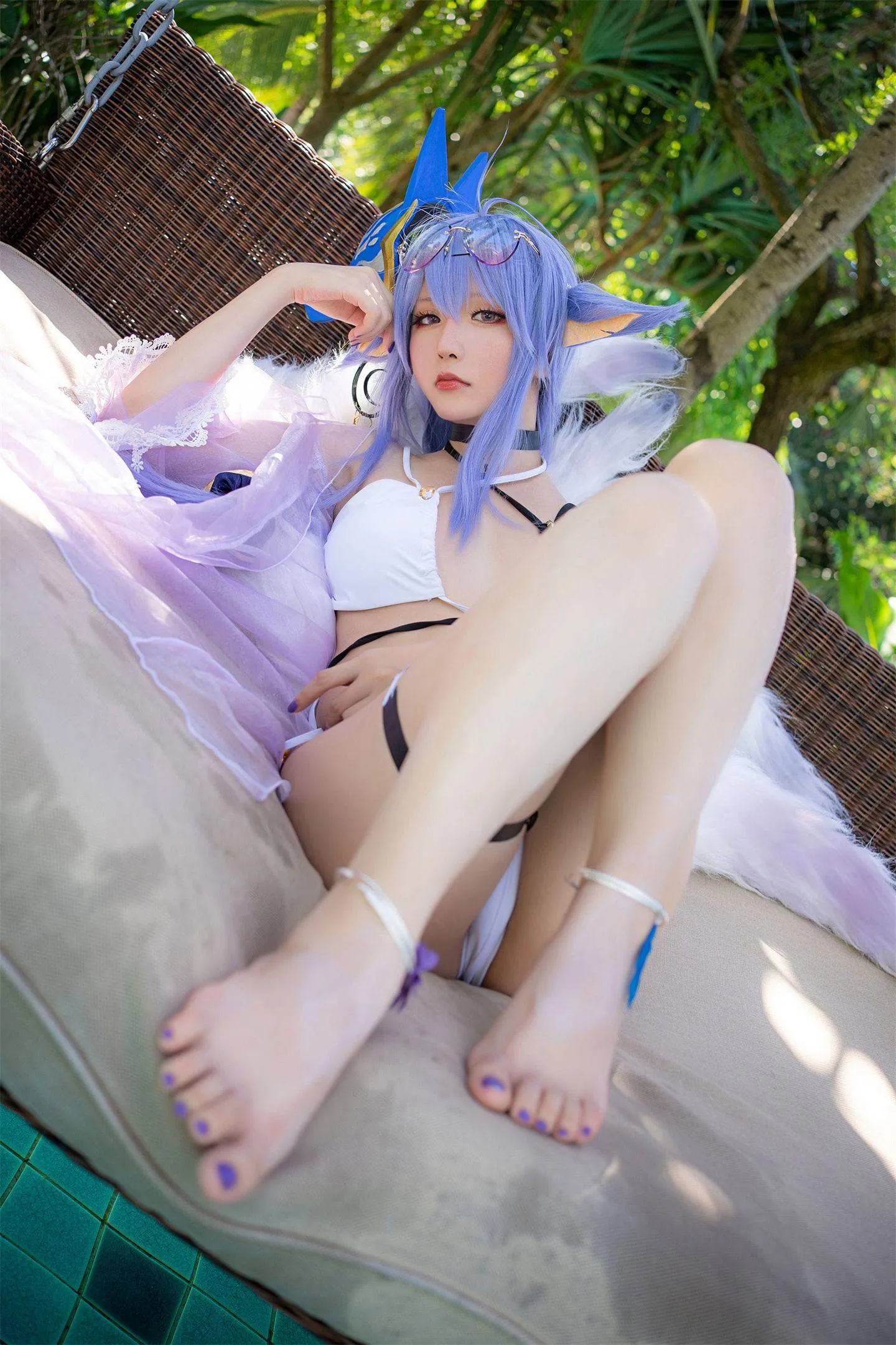 碧蓝航线 土佐cosplay-绝对领域