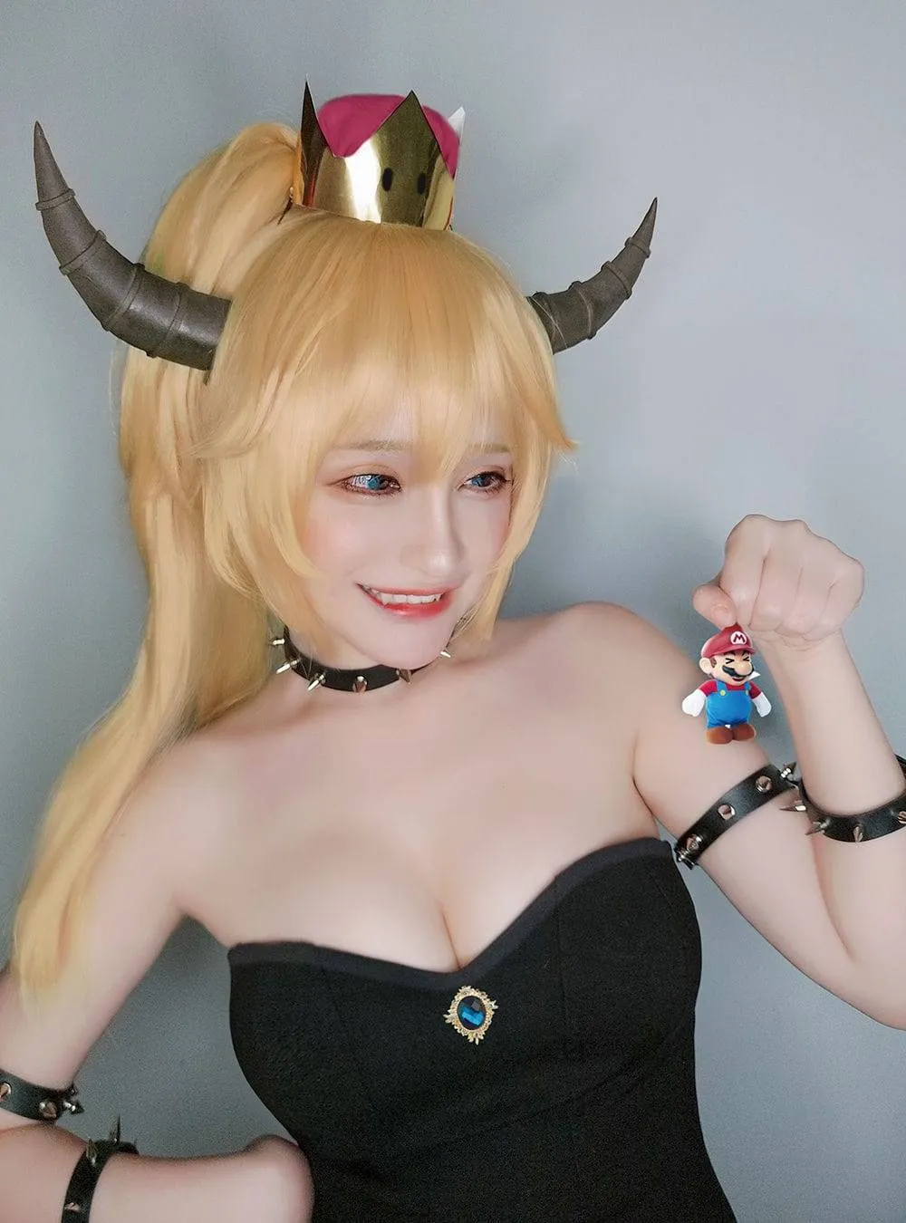 库巴姬——性感美胸美腿cos-绝对领域