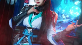 《无畏契约》Sage贤者cosplay-绝对领域
