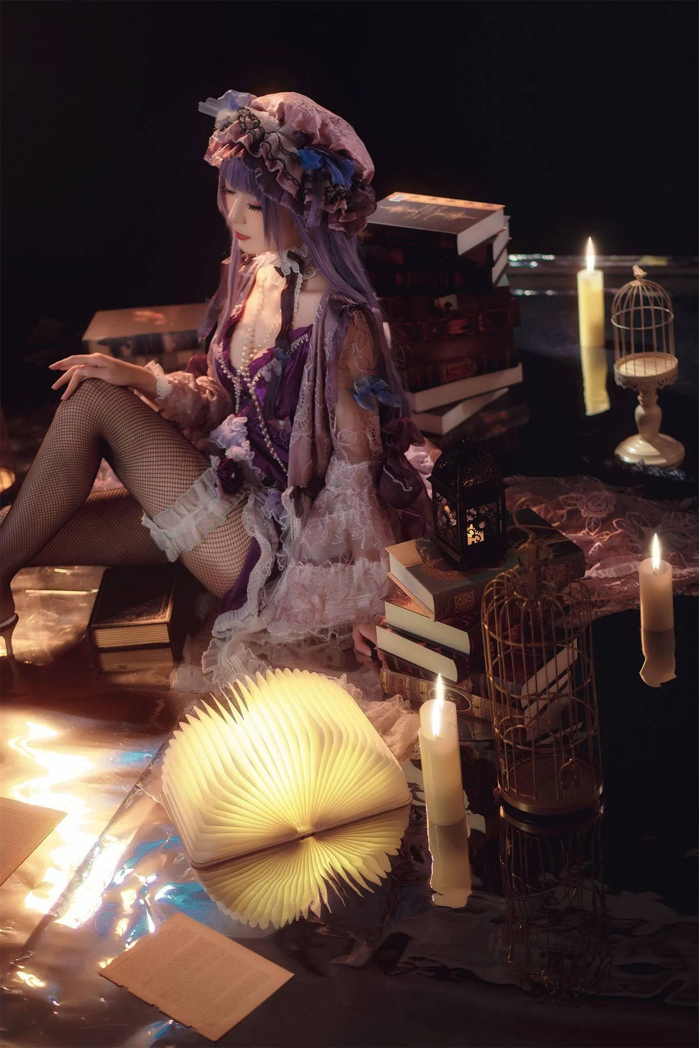 东方project 帕秋莉cosplay-绝对领域