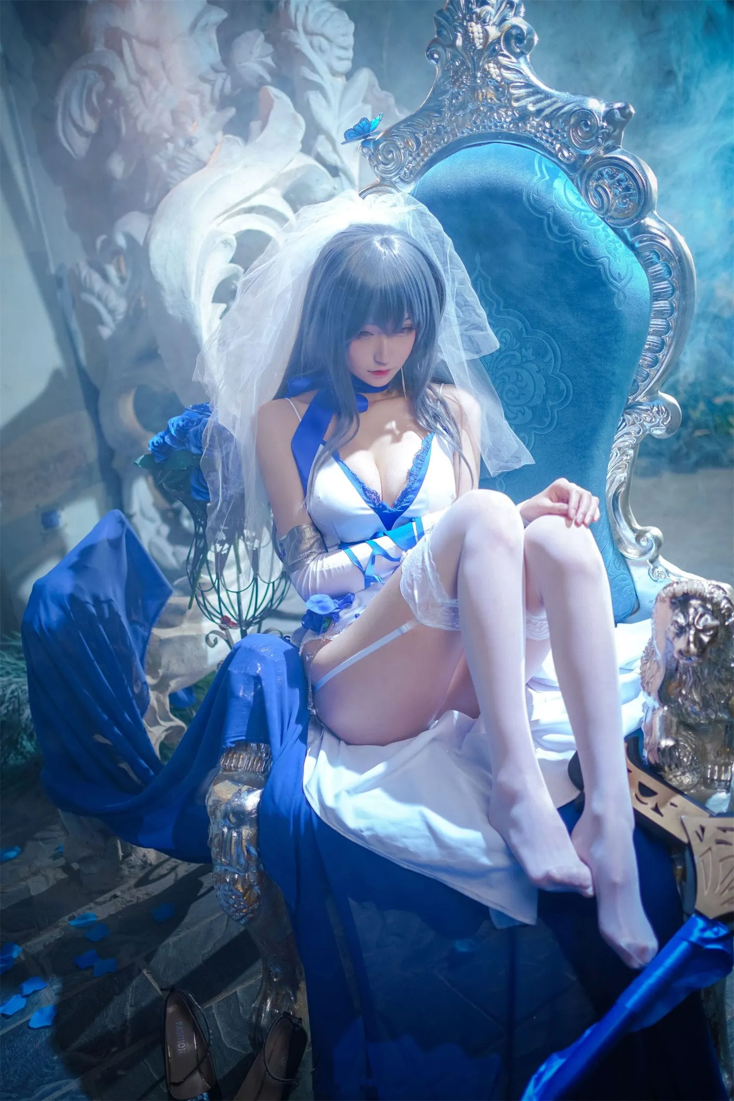 碧蓝航线 路易九世2cosplay-绝对领域