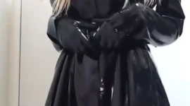 视频^_^紧身皮衣瘦腰波霸Cosplay-绝对领域