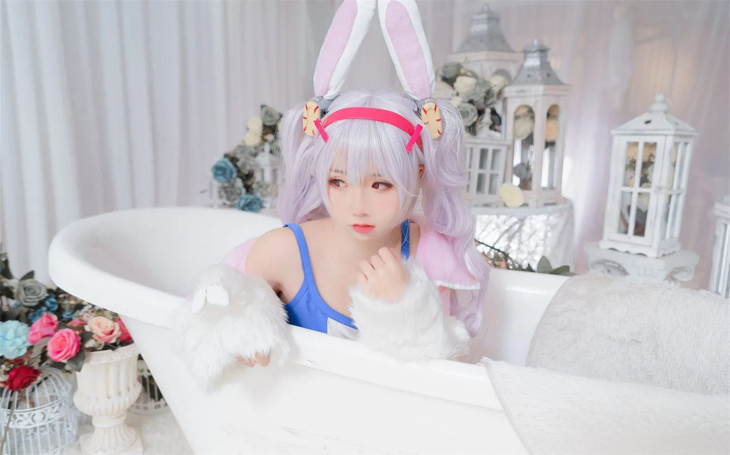 碧蓝航线 拉菲cosplay-绝对领域