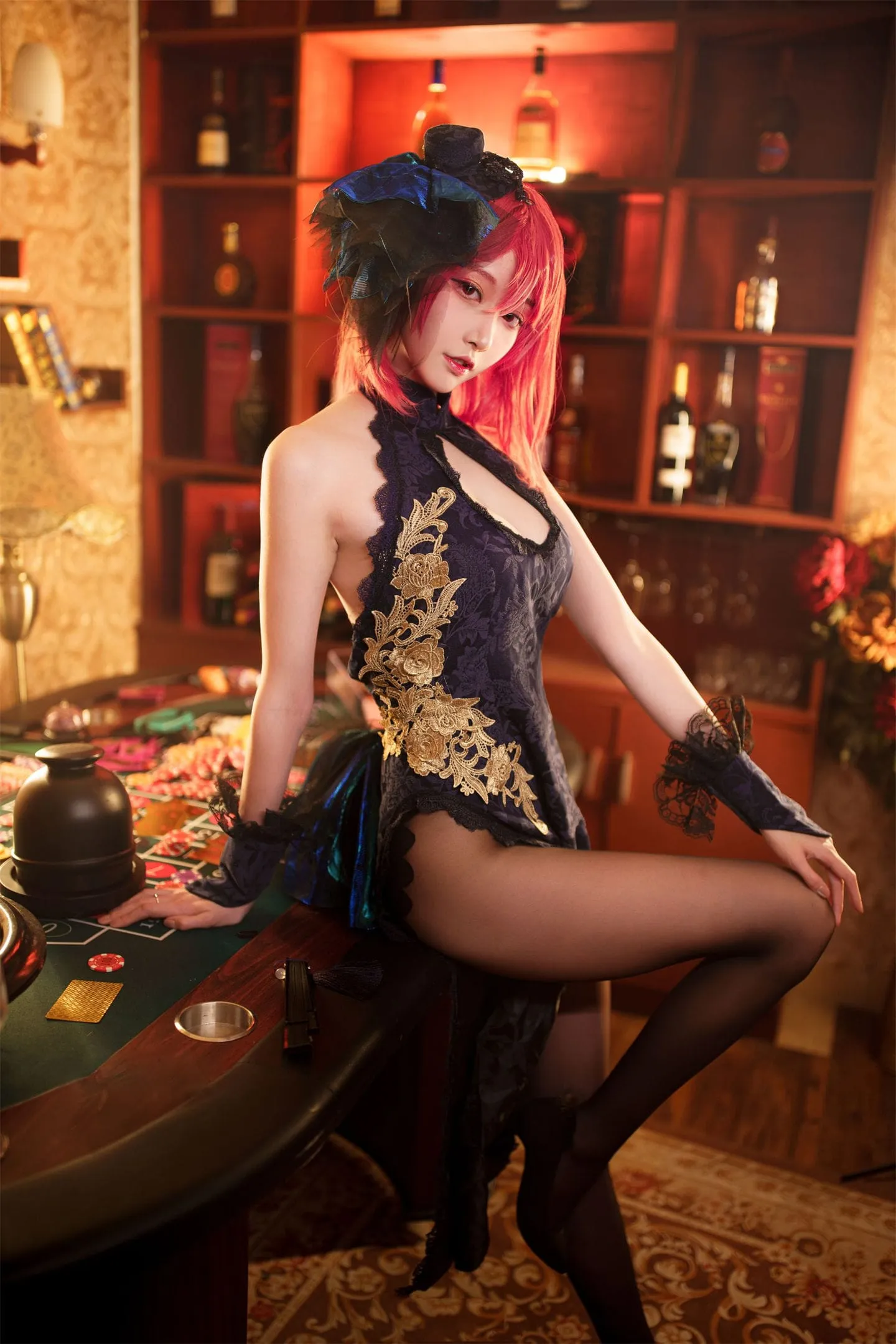 碧蓝航线 黑太子cosplay-绝对领域