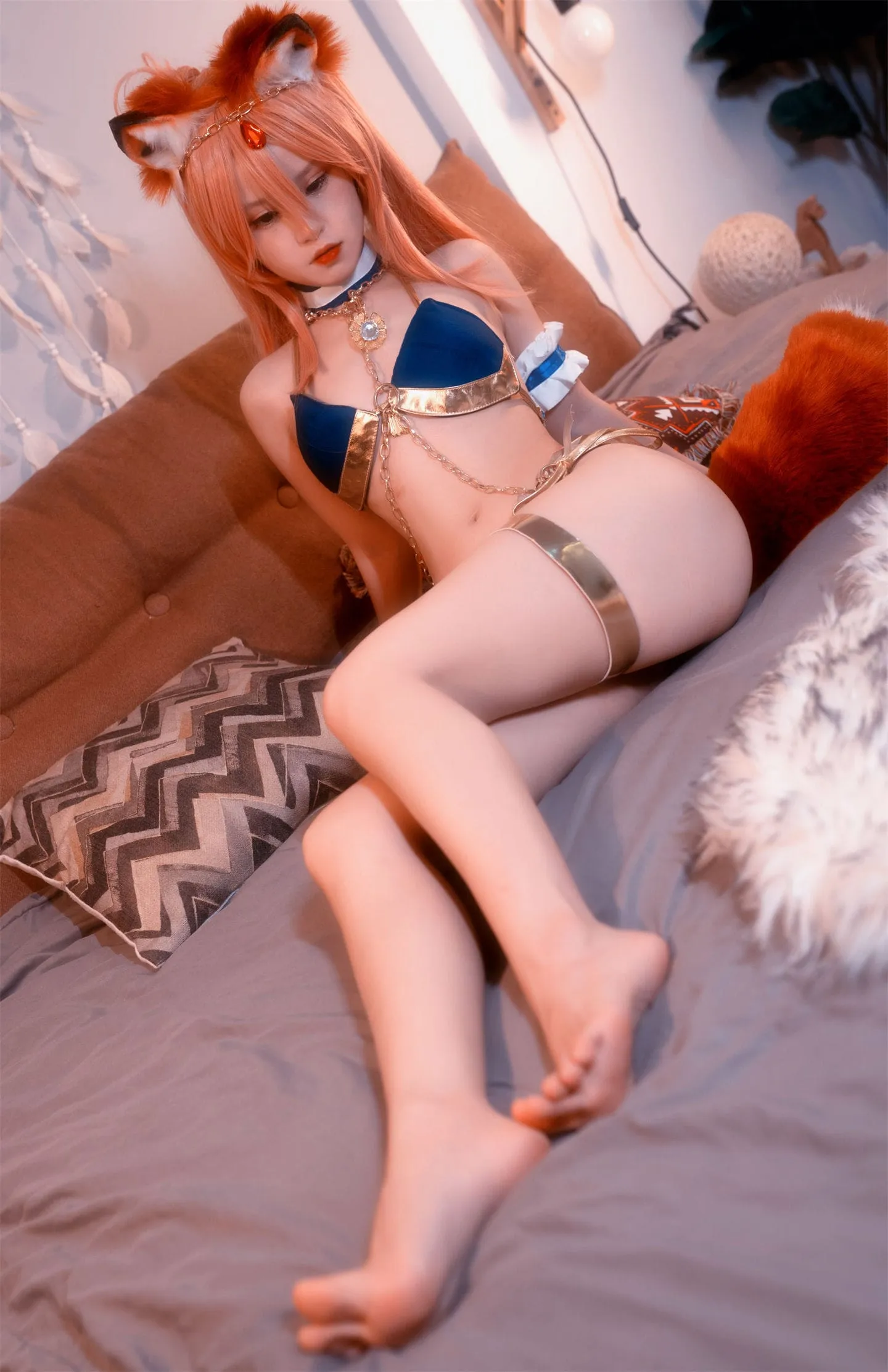 FGO 玉藻前泳装3cosplay-绝对领域