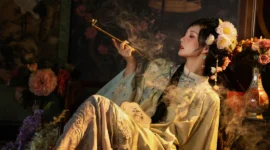 国风 清汉女写真-绝对领域