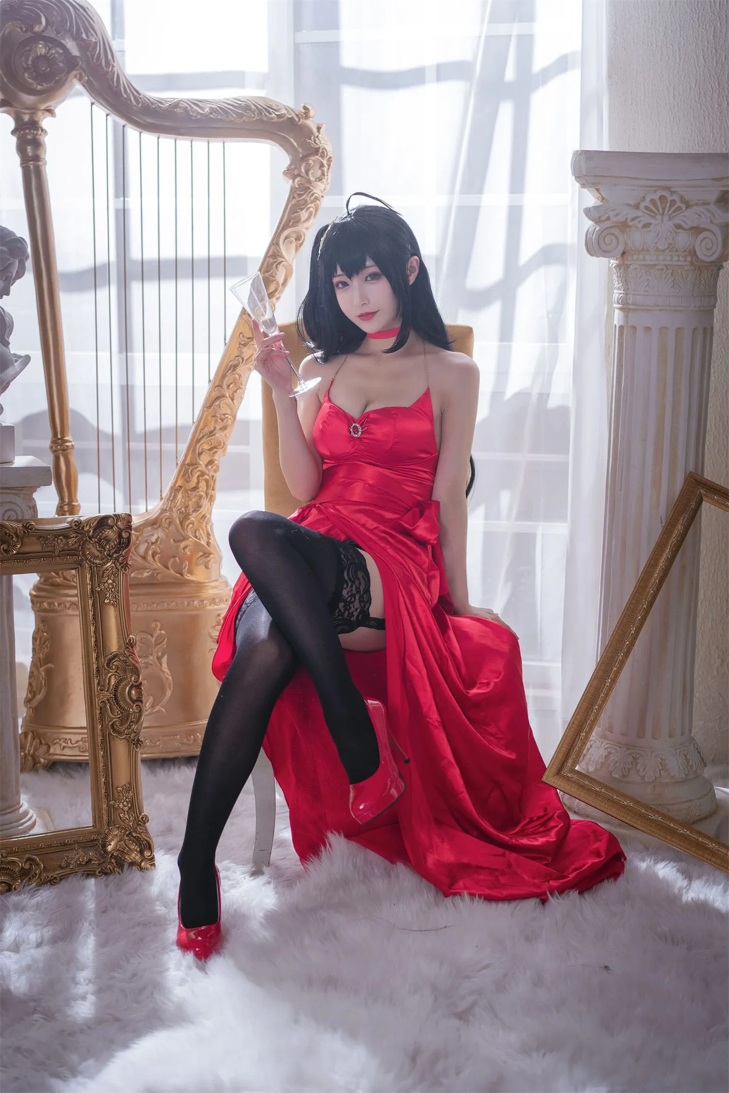 碧蓝航线 大凤礼服2cosplay-绝对领域