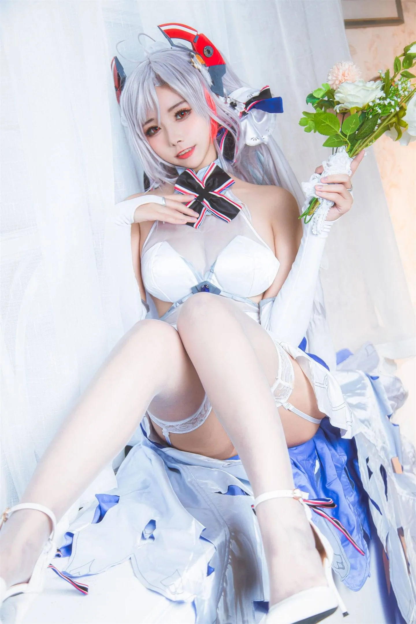 碧蓝航线 欧根亲王cosplay-绝对领域