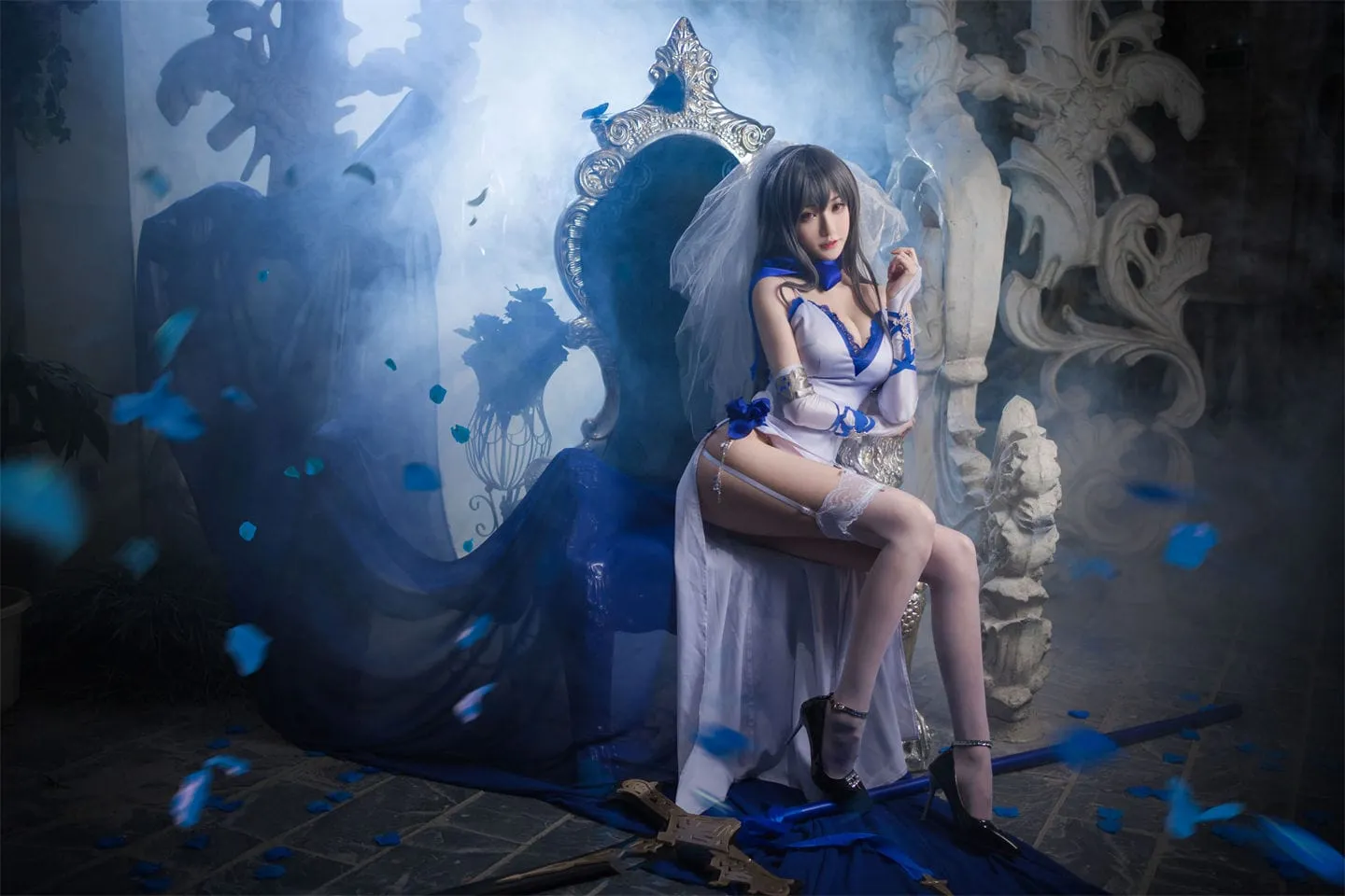 碧蓝航线 路易九世2cosplay-绝对领域