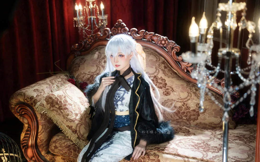 《碧蓝航线》贝尔法斯特 倾城之华扇cosplay-绝对领域