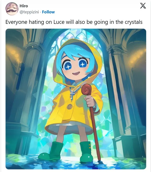 图片[6]-Luce引发同人创作狂潮 梵蒂冈动漫吉祥物的色情图像淹没多个AI艺术生成网站-绝对领域