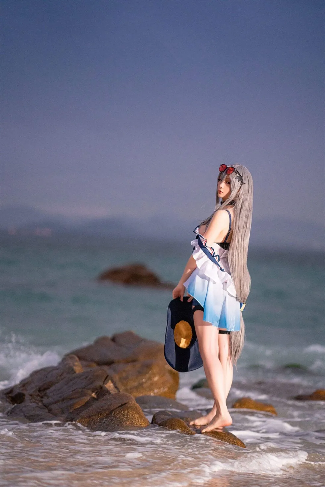 明日方舟 斯卡蒂cosplay-18