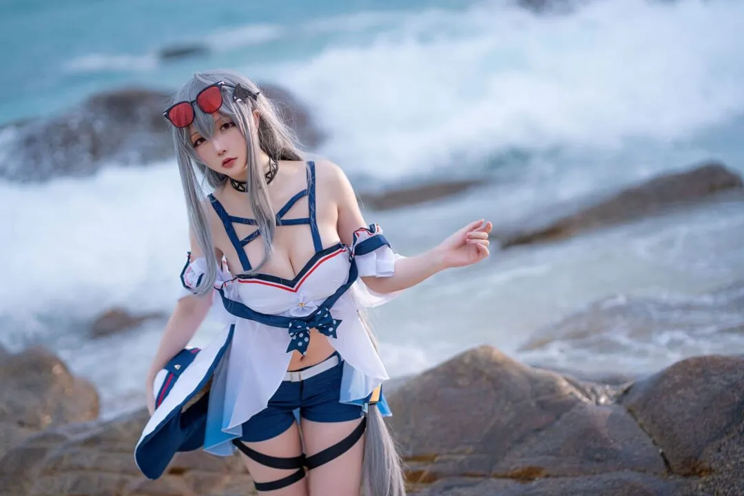 明日方舟 斯卡蒂cosplay-10