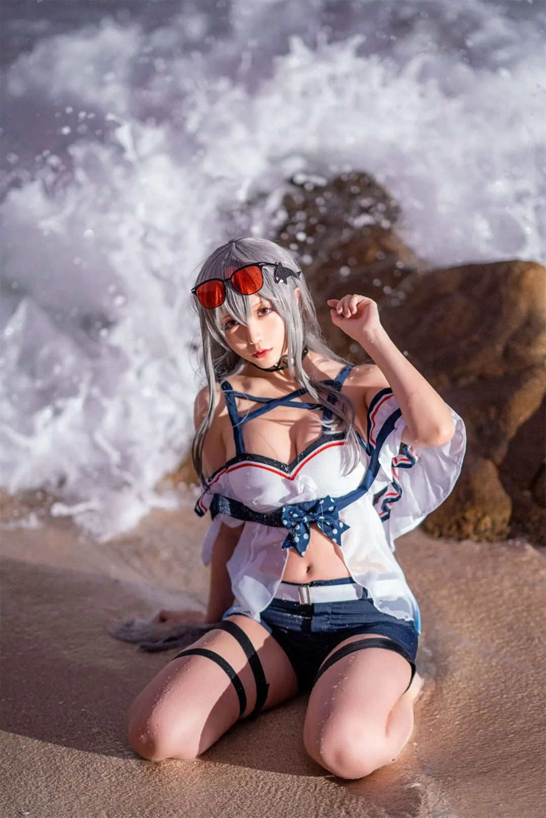 明日方舟 斯卡蒂cosplay-20