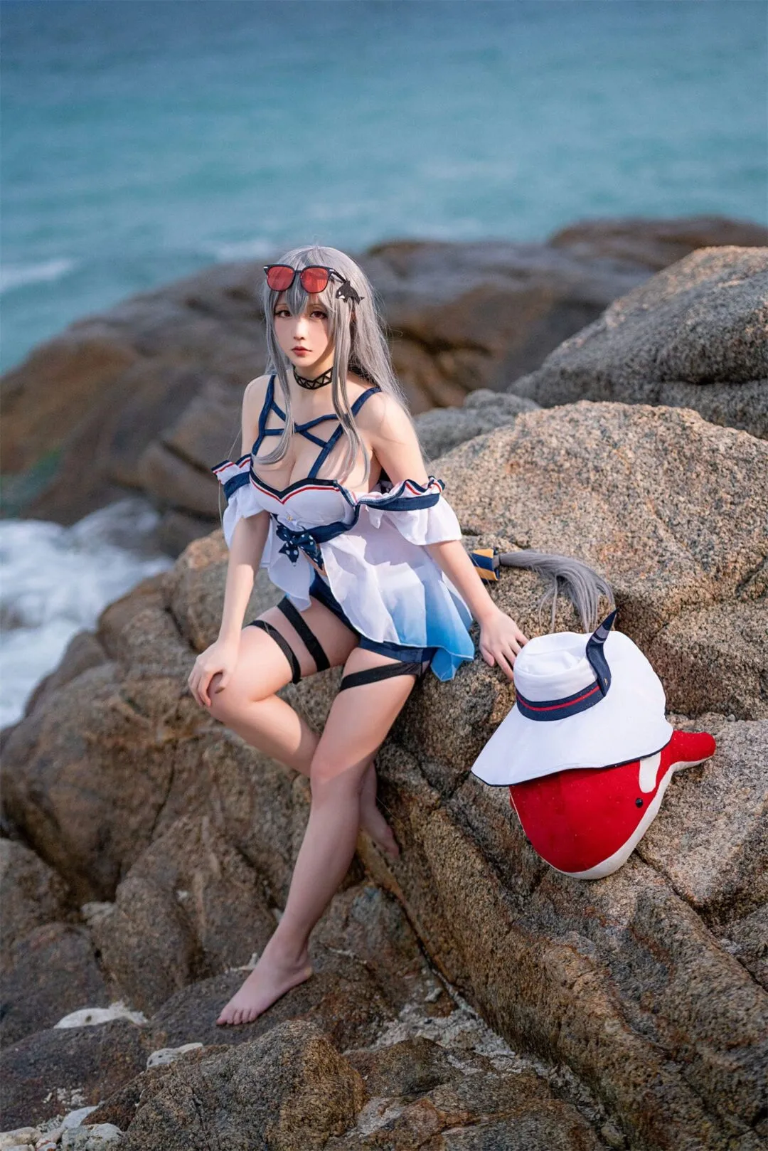 明日方舟 斯卡蒂cosplay-12