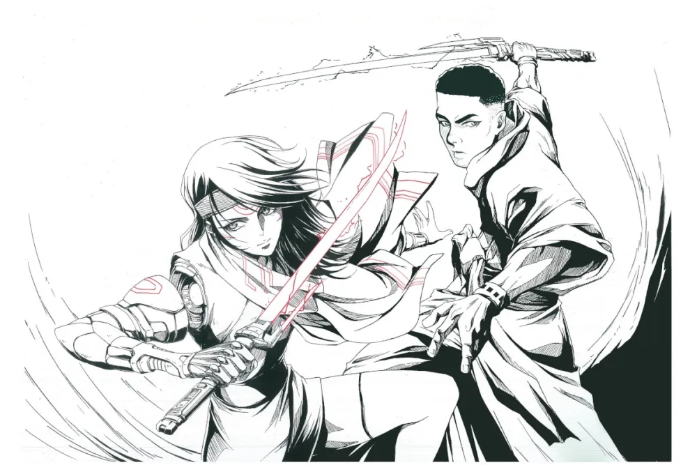 《蜘蛛侠：平行宇宙》导演 Peter Ramsey 与 N Lite Media 和《爆炸头武士》制片人 Gonzo KK 共同出品两部动漫作品-绝对领域