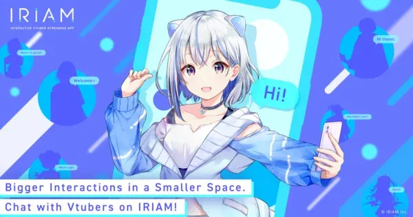 IRIAM VTuber 直播应用在美国推出-绝对领域