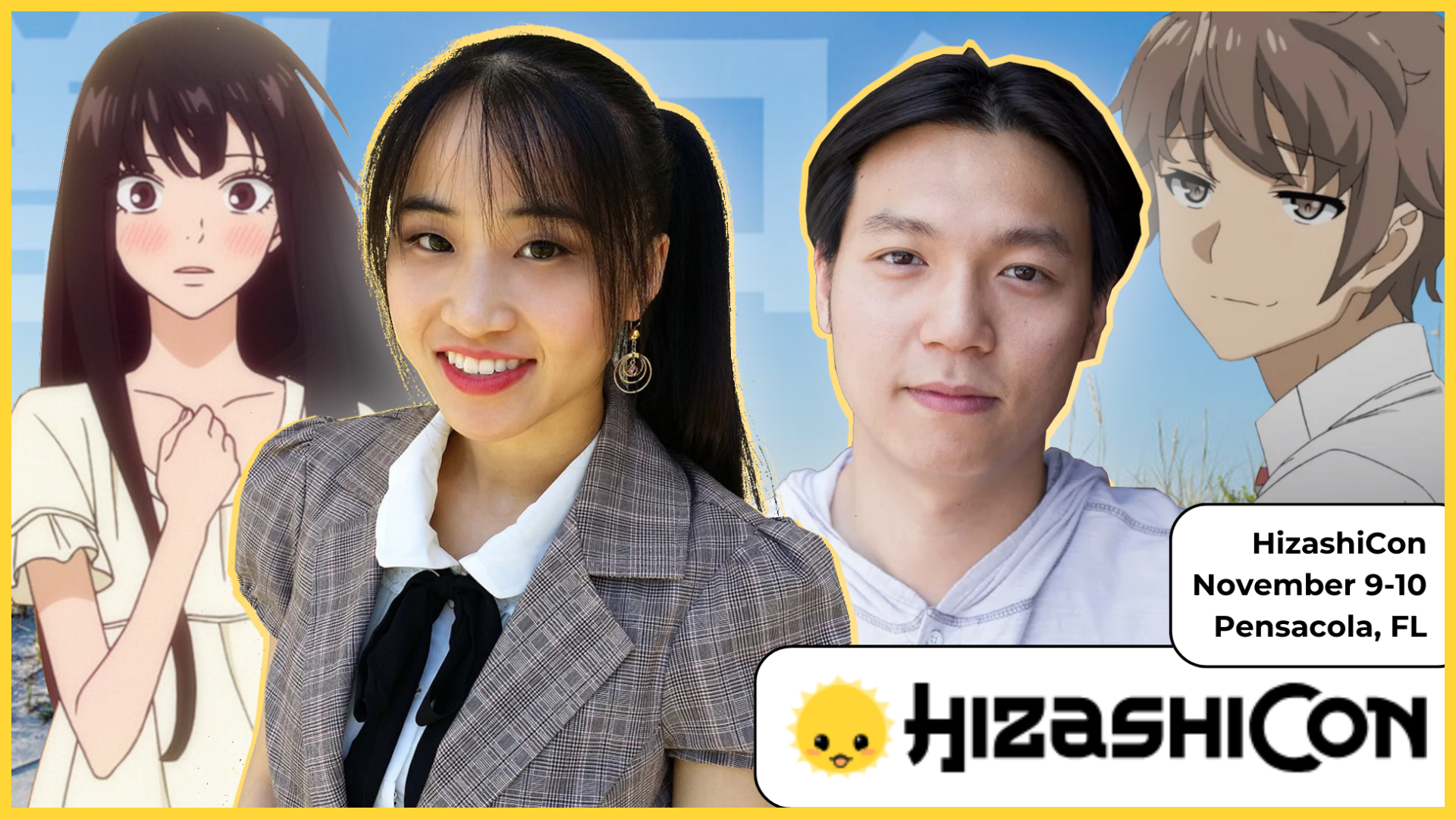 首届 HizashiCon 动漫大会将邀请热门配音演员来到佛罗里达州西北部-绝对领域